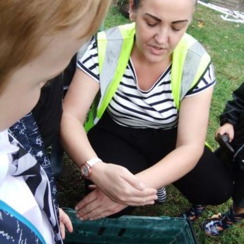 Monet class visited Forest School for the first time today.