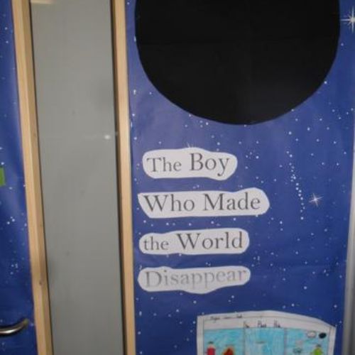 Decorate a Door with a book